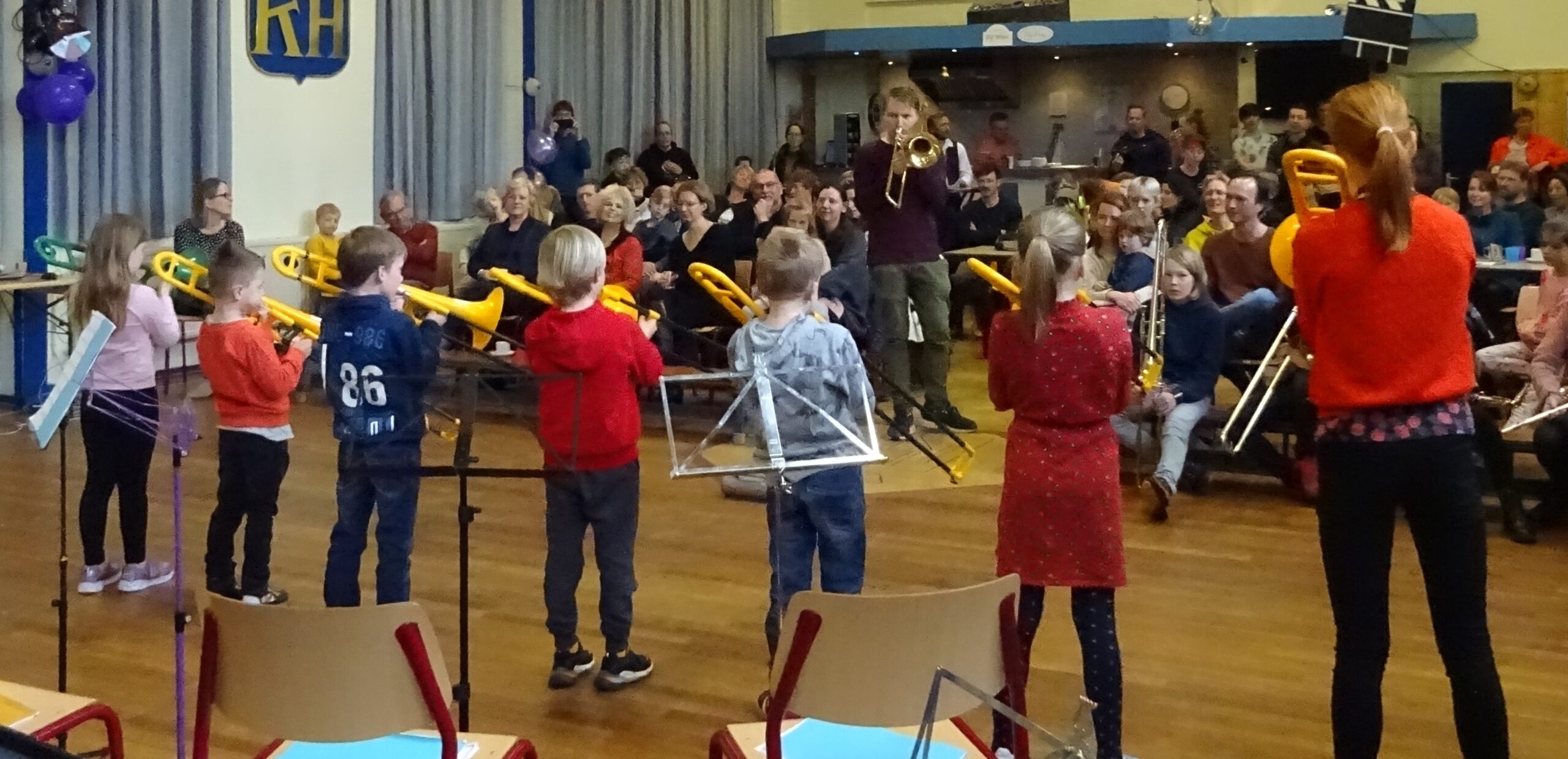 Trombonelessen bij de KBH